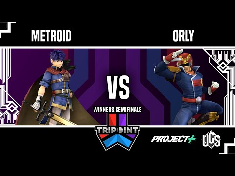 Tripoint Smash 186 - Winners Semifinals - metroid(Ike) Vs. ORLY(Captain Falcon)