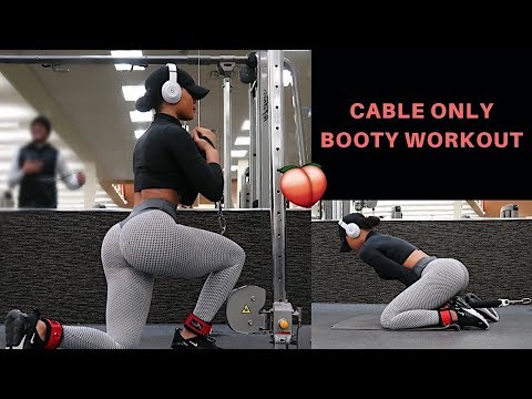 BEST EXERCISES TO GROW YOUR GLUTES | CABLE ONLY WORKOUT BEST EXERCISES TO GROW YOUR GLUTES | CABLE ONLY WORKOUT