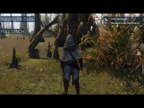 Assassin's Creed: Liberation HD - (100% Sync) Walkthrough - Mapping The Bayou