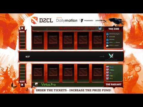 D2CL. MYM vs Virtus.Pro, bo2, game 1. 06.05.2014