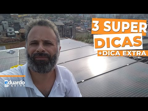 Limpeza de Placa Solar, Faça ISTO para não ter Problemas