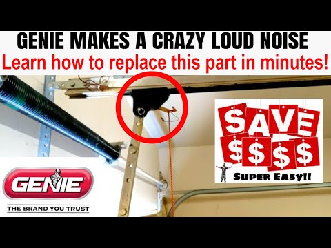 Genie Screw Drive Opener Makes Loud Grinding Noise Won't Open or Close