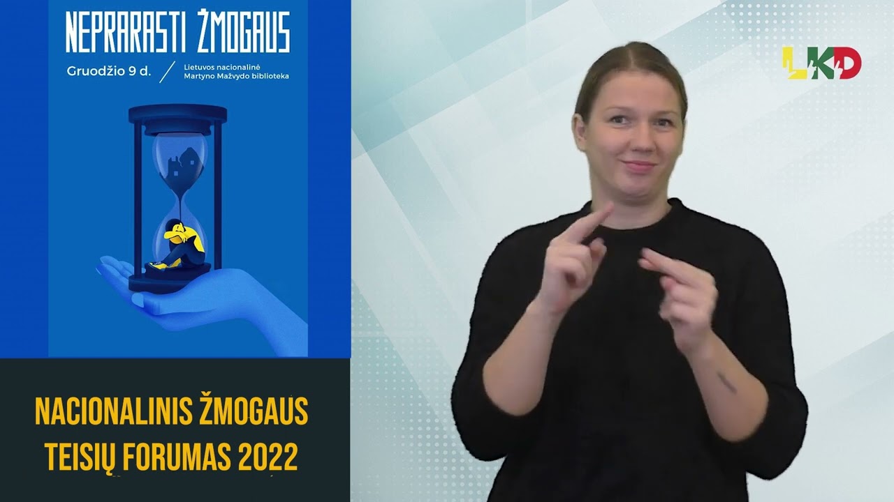 Nacionalinis žmogaus teisių forumas 2022