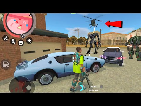 Vegas Crime Simulator (Vegas Hero With RPG Rocket Launcher) Vegas Hero Booooom - Android Gameplay HD