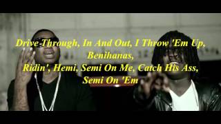 Semi On Em - Chief Keef and Gucci Mane (Lyrics)