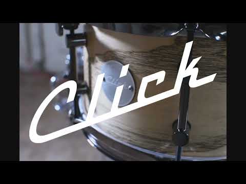 Click Custom Icon Snare Drum 5.5x10 Ash 8ply Desert Sand Satin Oil image 7