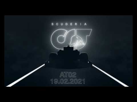 AlphaTauri AT02 F1 Race Car Launch - Please Subscribe