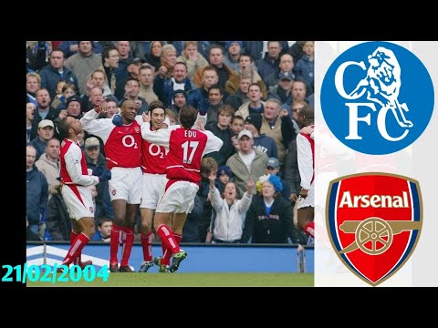 Chelsea vs Arsenal 21/02/2004 ● Premier League 2003/2004 (M26)