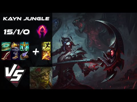 JUNGLE Kayn vs Ivern - EU Grandmaster Patch 25.S3.1