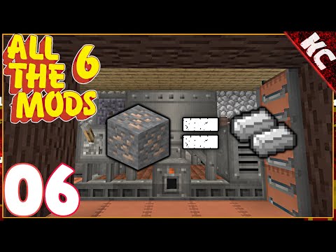 💯 Let’s Play: All The Mods 6 ✔️ Ep 6 💯 Ore Doubling and Crusher 😄 Modded Minecraft 1.16 😄