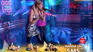 Canto Balada: Anna Carina y Gabriela Noriega (Reyes del Show PERU 12-12-09)