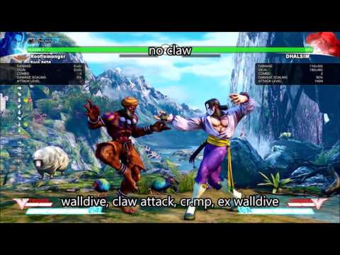 Street Fighter 5 Vega BnB Combo guide