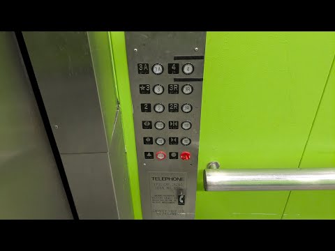 EPIC MOTOR: Montgomery Hydraulic Freight Elevator at the Michigan Science Centre in Detroit, MI