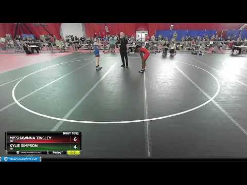 119-127 Lbs 5th Place Match - My`Shawnna Tinsley, OH Vs Kylie Simpson, WI 5c7f