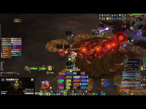 Temerity vs. Mythic Terros - Restoration Druid PoV - US 29