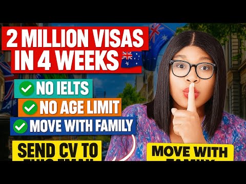 Australia 🇭🇲 Is Giving Free Visas | Move Immediately With Family