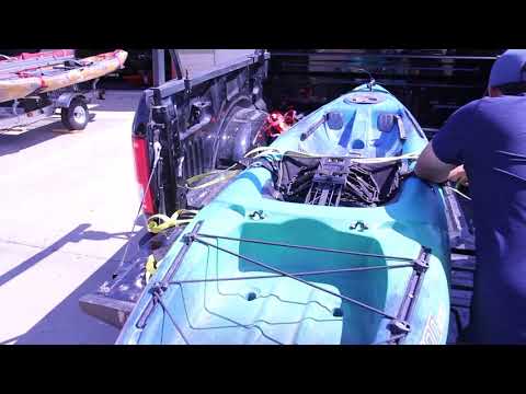 YouTube video about: How to secure kayak to truck bed?