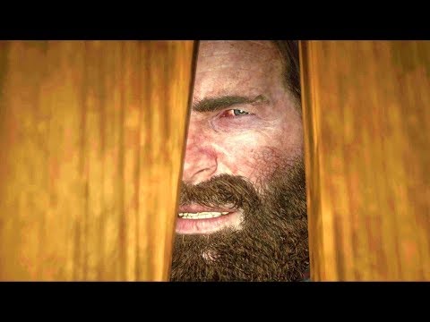 Red Dead Redemption 2 - Milton and pinkertons attack Dutch's gang in Lakay (Fleeting Joy) [PC, 4K]