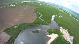 Aerial Video of Ranch WY GoPro Parkzone T-28D