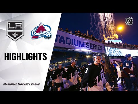 NHL Highlights | Kings @ Avalanche 02/15/20