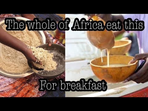MOST POPULAR AFRICAN BREAKFAST |HOW TO MAKE HAUSA KOKO,African street food,Ghana vlog