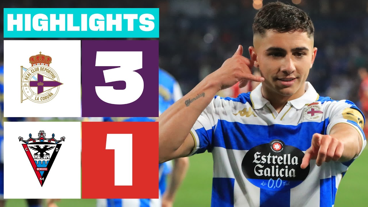 Deportivo La Coruña vs Mirandés Highlights
