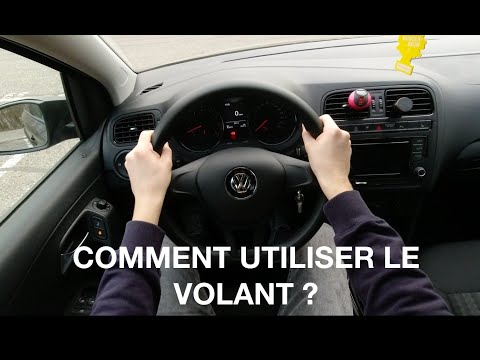 HOW TO USE THE STEERING WHEEL? - How to drive an automatic or manual car.