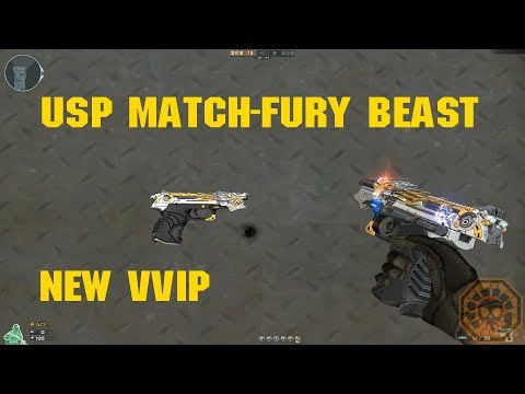 [CF News] VVIP USP Match-Fury Beast (USP-赤炎) CrossFire China - GAMEMASSACRE
