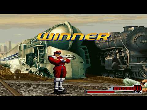 HD MUGEN - M. Bison (DJ) Vs. Ryu (CPU1) and Ken (CPU2)