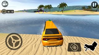 Beach Water Surfer Limousine Car Driving Simulator New Limousine Unlocked - Android Gameplay FHD