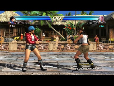 32 Julia ( Jaycee) y Lili Rochefort VS Asuka y Jun - Tekken Tag 2 ( Uchiha x24 ) Gameplay PS3