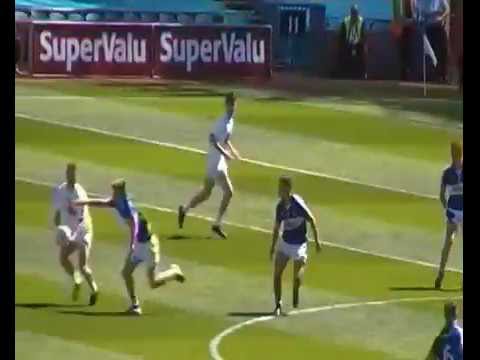 Brian McLoughlin gets a point for Kildare v Laois