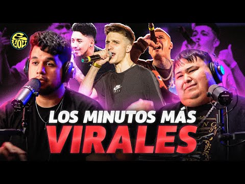 EYOU TV REACTS to the MOST VIRAL MINUTES of FREESTYLE BATTLES! - MINUTES FROM WOS, LOKILLO, etc.