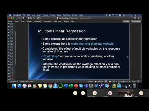 Multiple Regression & Multicollinearity