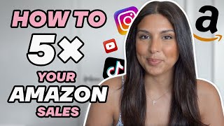 How to GROW your Amazon FBA SALES using SOCIAL MEDIA | Amazon FBA