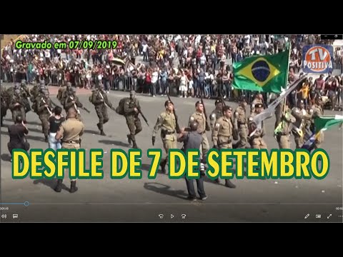 Desfile de 7 de Setembro - Independência do Brasil -2019