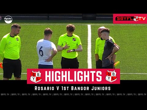 Rosario v 1st Bangor Juniors - Under 18 Gerry Burrell Cup Final - May 2023