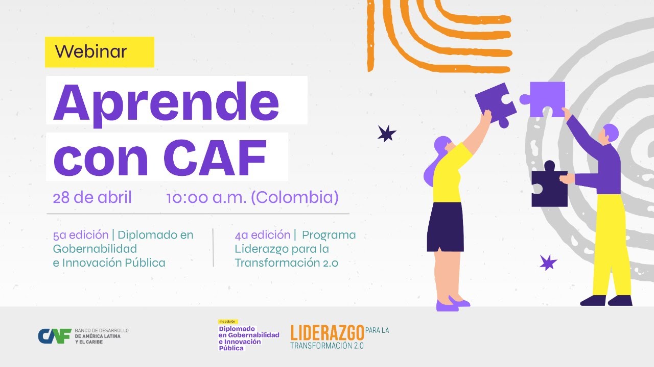 Webinar Aprende con CAF 2026💻📣
