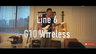 Video thumbnail for Line 6 Relay G10 guitar wireless, demo by Pete Thorn by Pete Thorn
