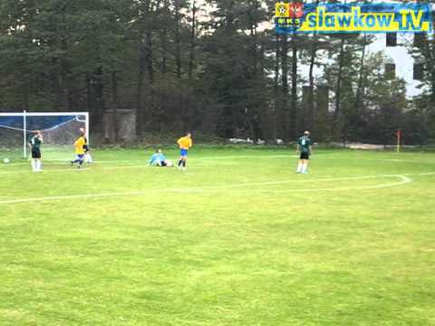 MKS Sławków - Victoria Jaworzno 3:1 (Bruś na 2:0)