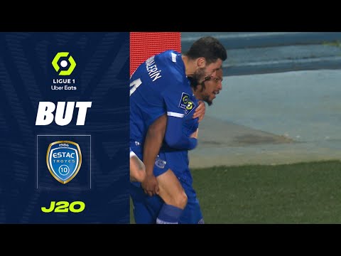 But Yasser LAROUCI (50' - ESTAC) ESTAC TROYES - RC LENS (1-1) 22/23