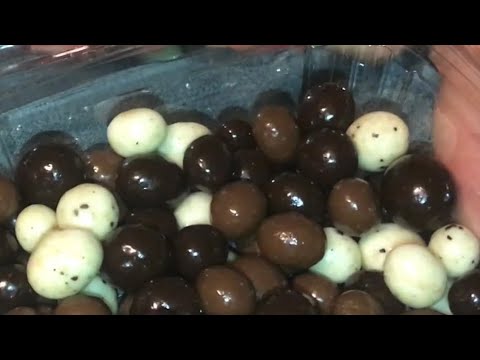 chocolate covered COFFEE BEANS (delicious)
