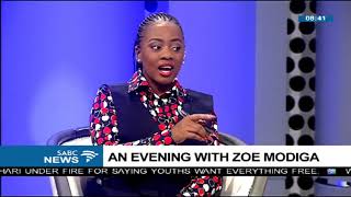An evening with Zoe Modiga