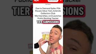 PSA pauses all value submissions #pokemon #pokemontcg #pokemoncards