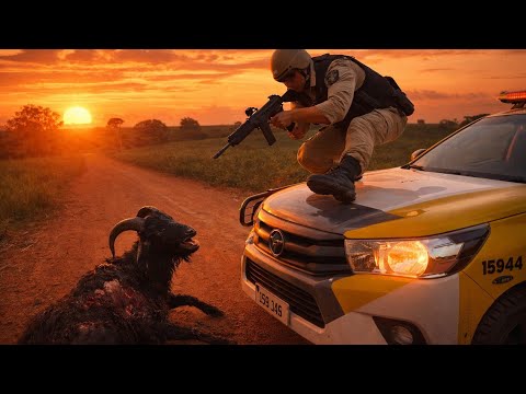 HELP US! THE GOAT HAS GONE TOO FAR, WE'VE CALLED THE POLICE TO KILL THE CREATURE!