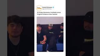 Zé Felipe desmente rivalidade entre Virginia Fonseca e Ana Castela #zefelipe #virginia #anacastela