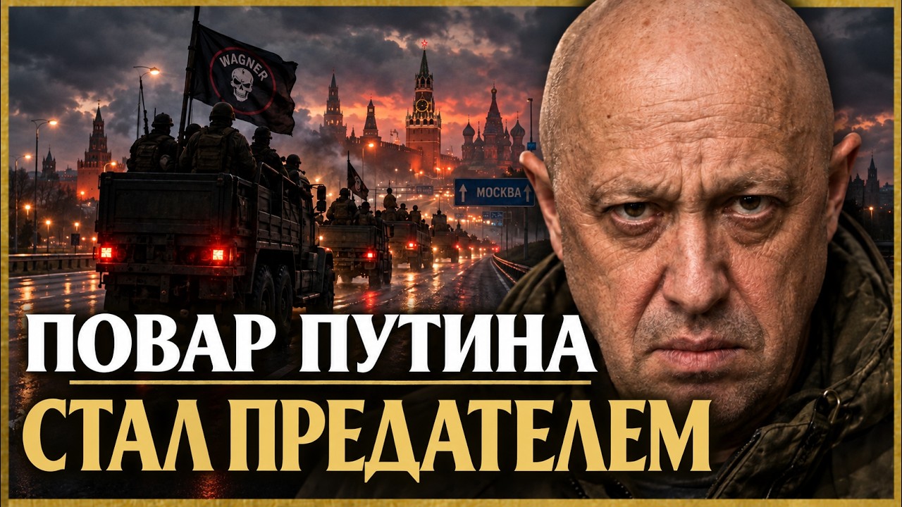 Евгений Пригожин — повар Кремля, создавший армию и поднявший мятеж — докуме