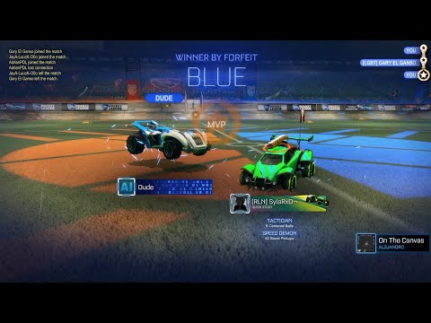 ON THE CANVAS - AL3JANDRO | PLAYER ANTHEM & MVP | ROCKET LEAGUE