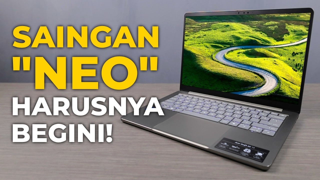 Review Acer Swift Air 14 AI - Laptop Kekinian Harusnya Begini!