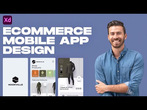 🔴 Designing a E-commerce Mobile App in Adobe XD With Cody Brown